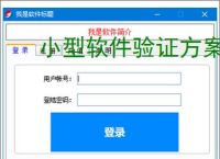 小型软件验证方案：轻量高效的授权保护策略