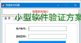 小型软件验证方案：轻量高效的授权保护策略